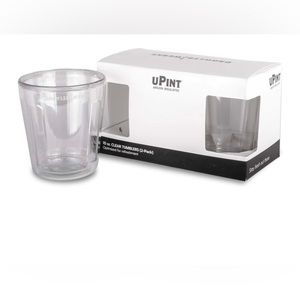 UPint Argon Insulated Clear Tumbler Set